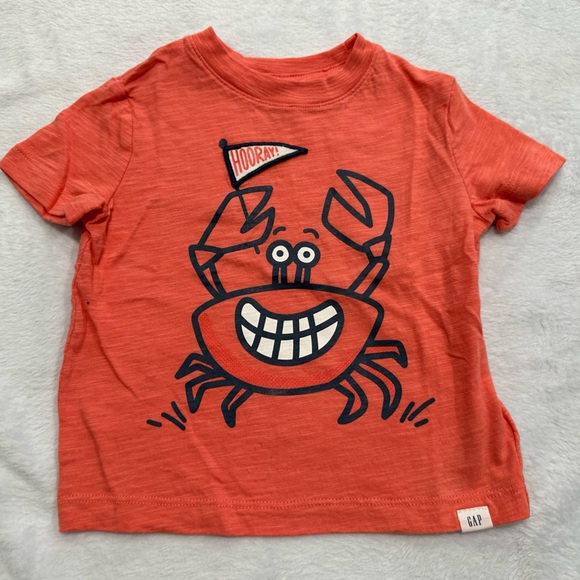 🔥3 for $10🔥 Gap crab T-shirt 🦀 - Picture 1 of 2